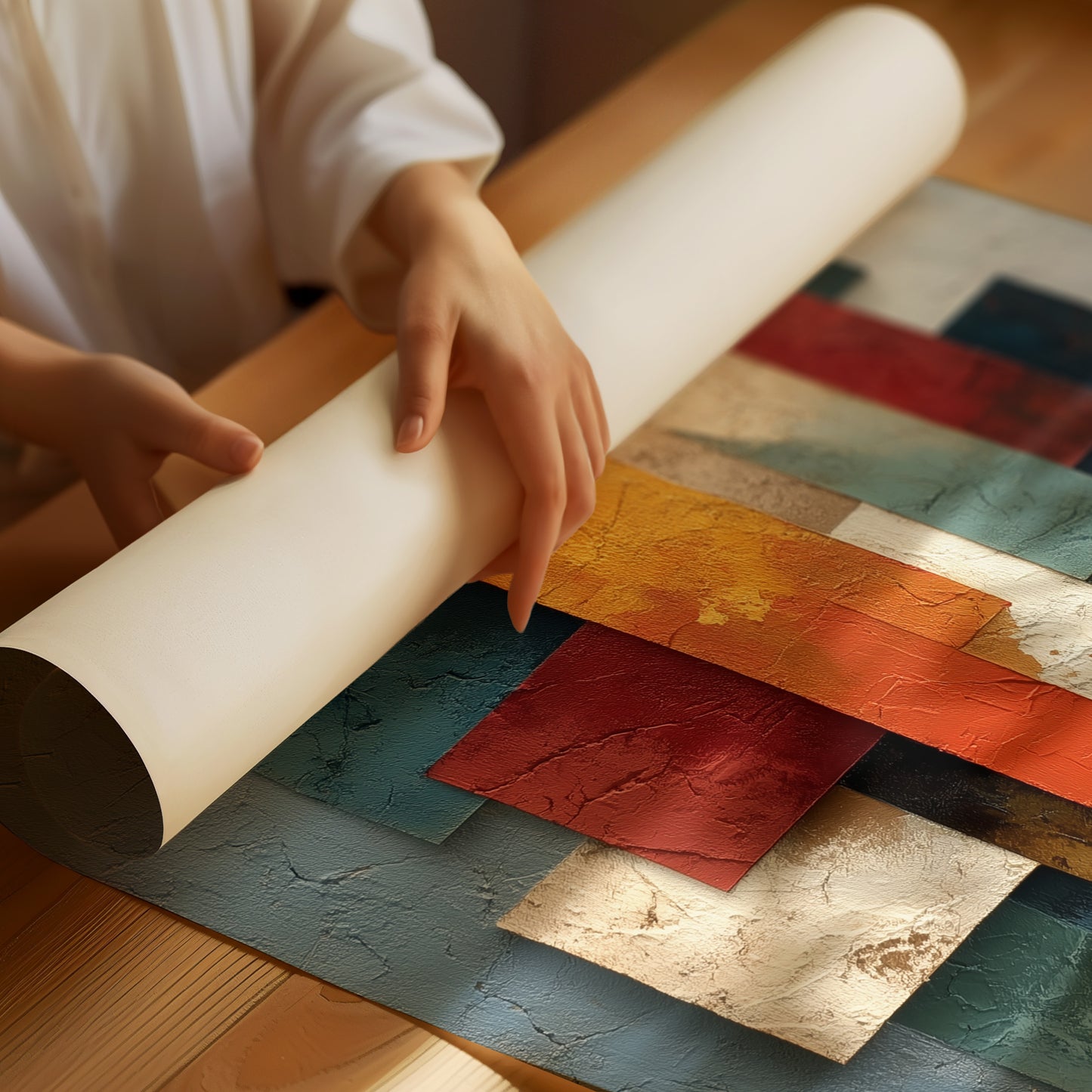 Sunlit Geometry Dances Through Time