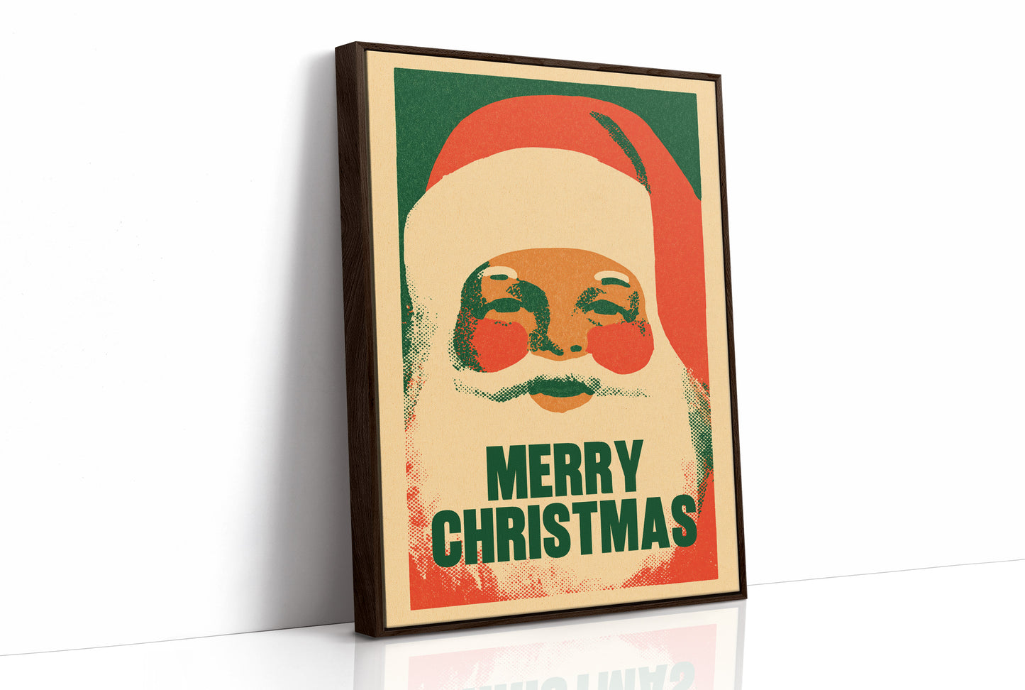 Merry Christmas Riso Santa