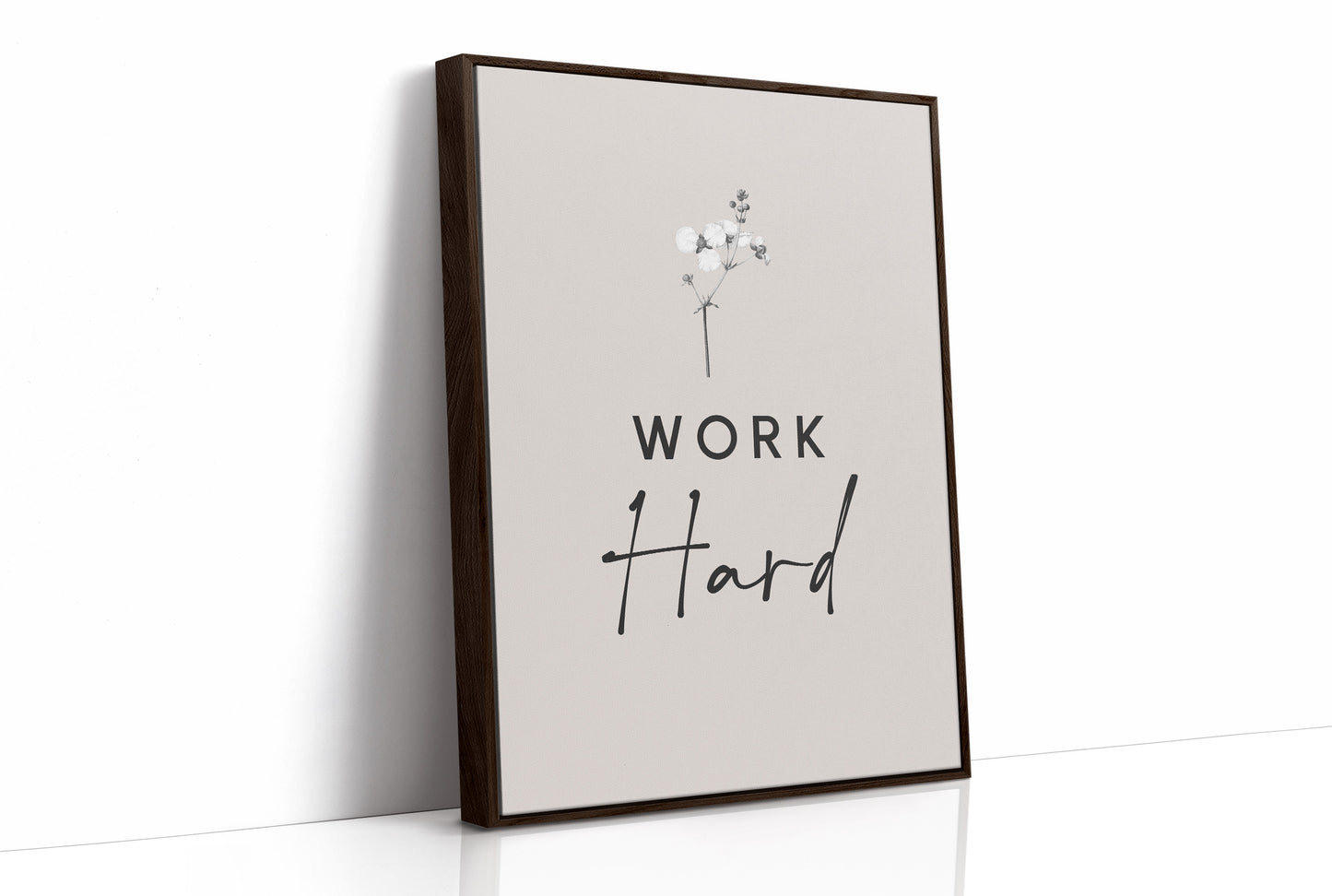 Work Hard Minimal Bloom