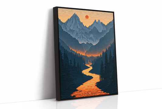 A Valley Lit From Within