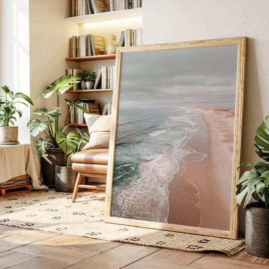 Where Waves Kiss the Shoreline