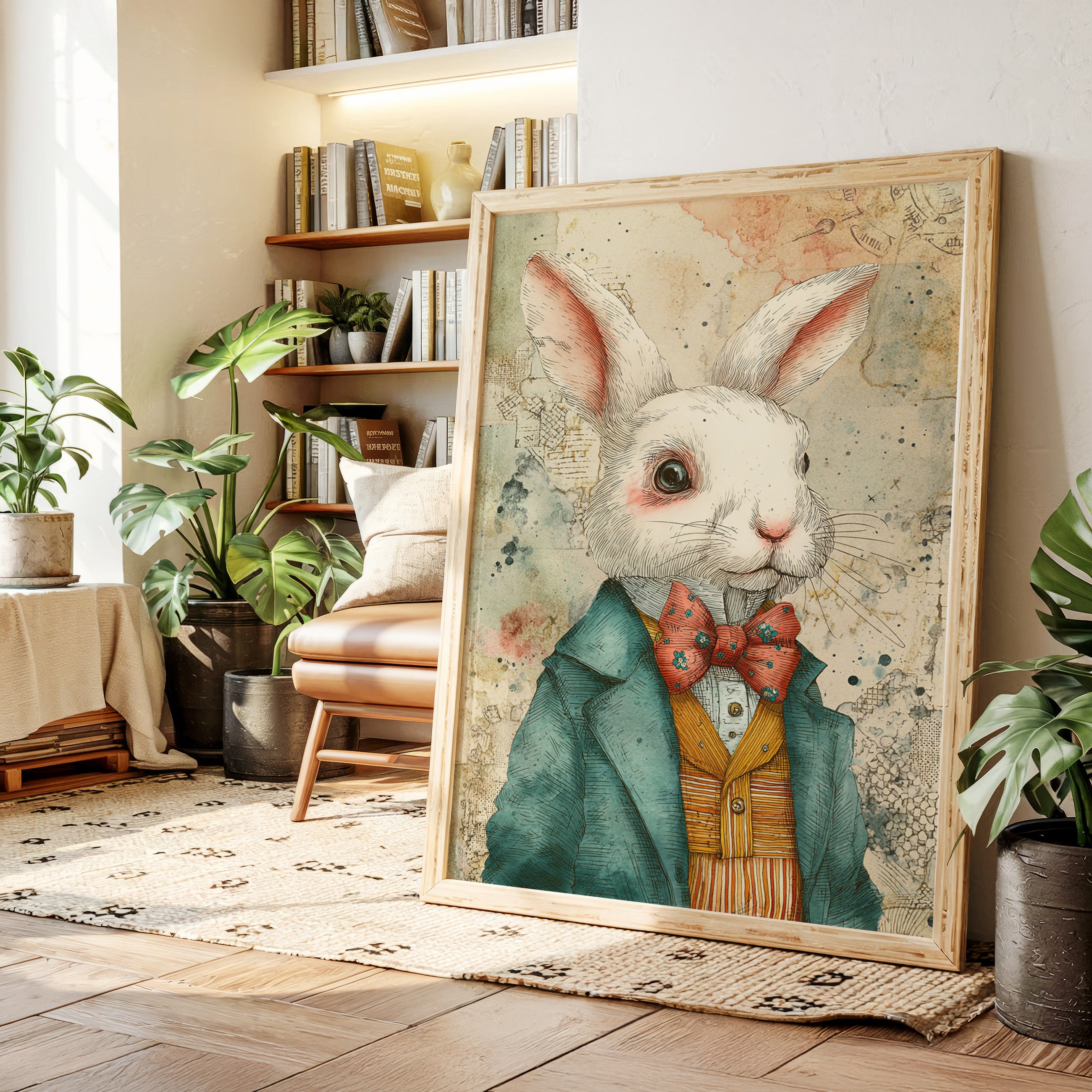 A Rabbit's Timeless Soiree