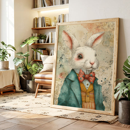 A Rabbit's Timeless Soiree