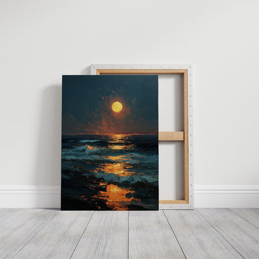 The Moon Made a Path and Left It