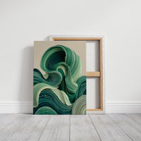 Emerald Waves Paint Ocean Stories