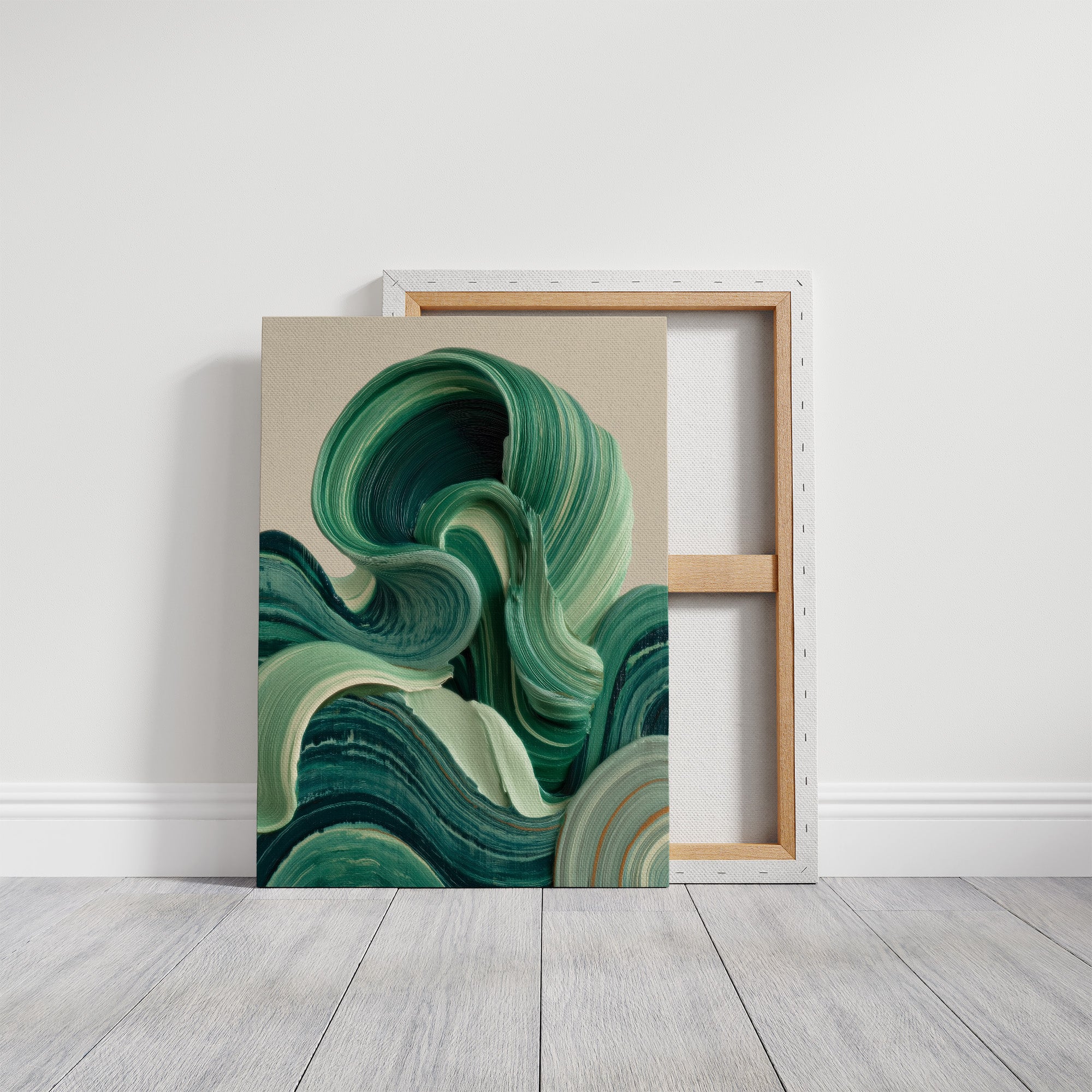 Emerald Waves Paint Ocean Stories
