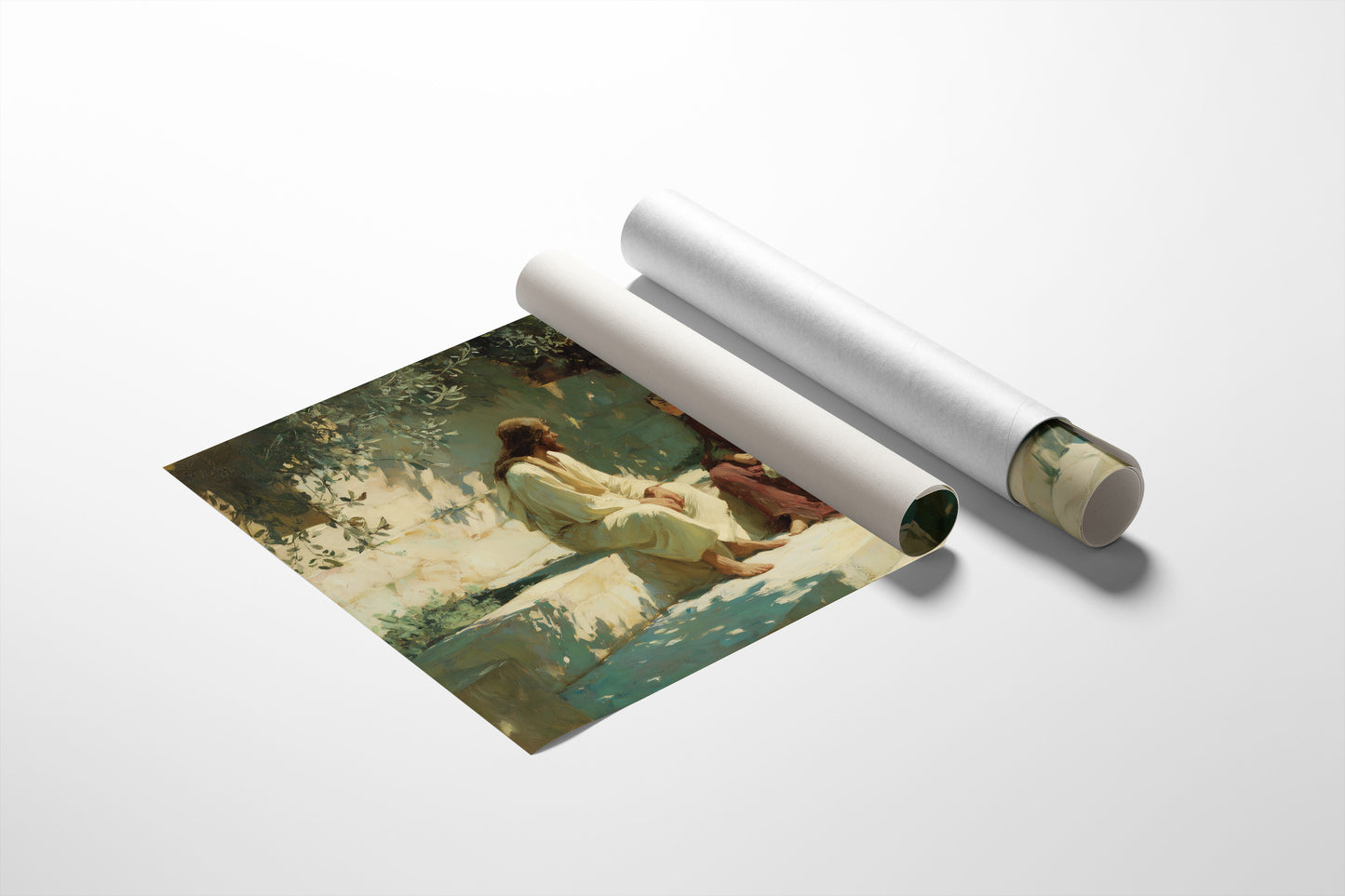 Olive Shadows Cast Ancient Whispers