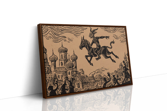 Ancient Riders Cross Storybook Skies