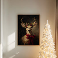 December's Gift Wears Holly Crown