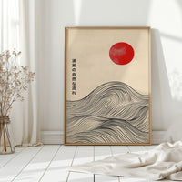 Minimalist Japanese Waves – Timeless Flow of Nature