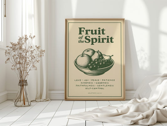 Fruit of the Spirit Print