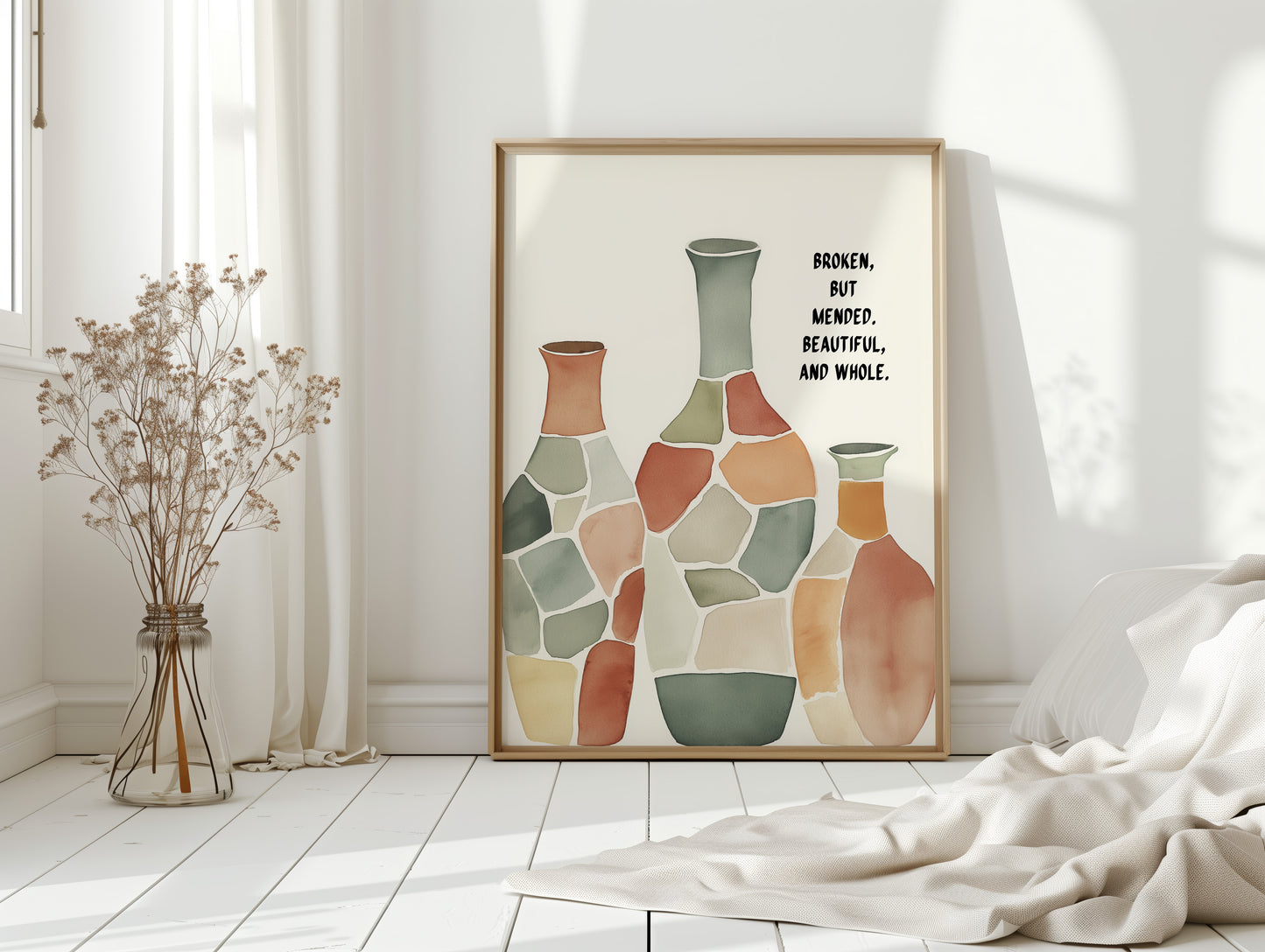 Broken But Mended Pottery Art