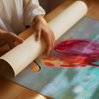 Coral Wader In Turquoise Shallows