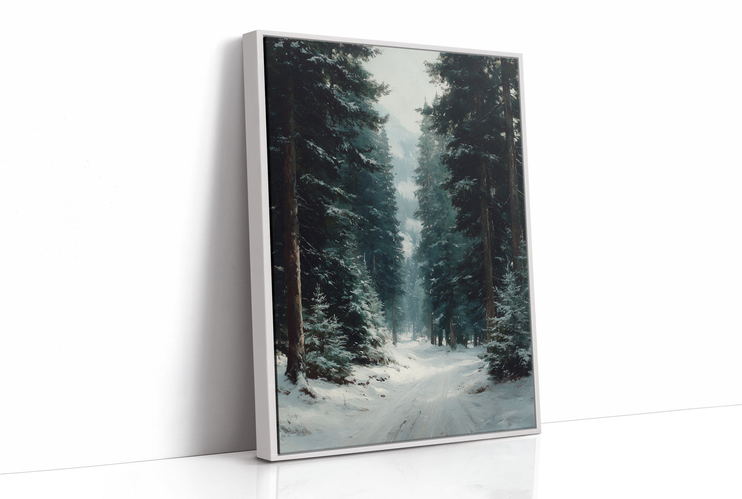 The Quiet Snowbound Road