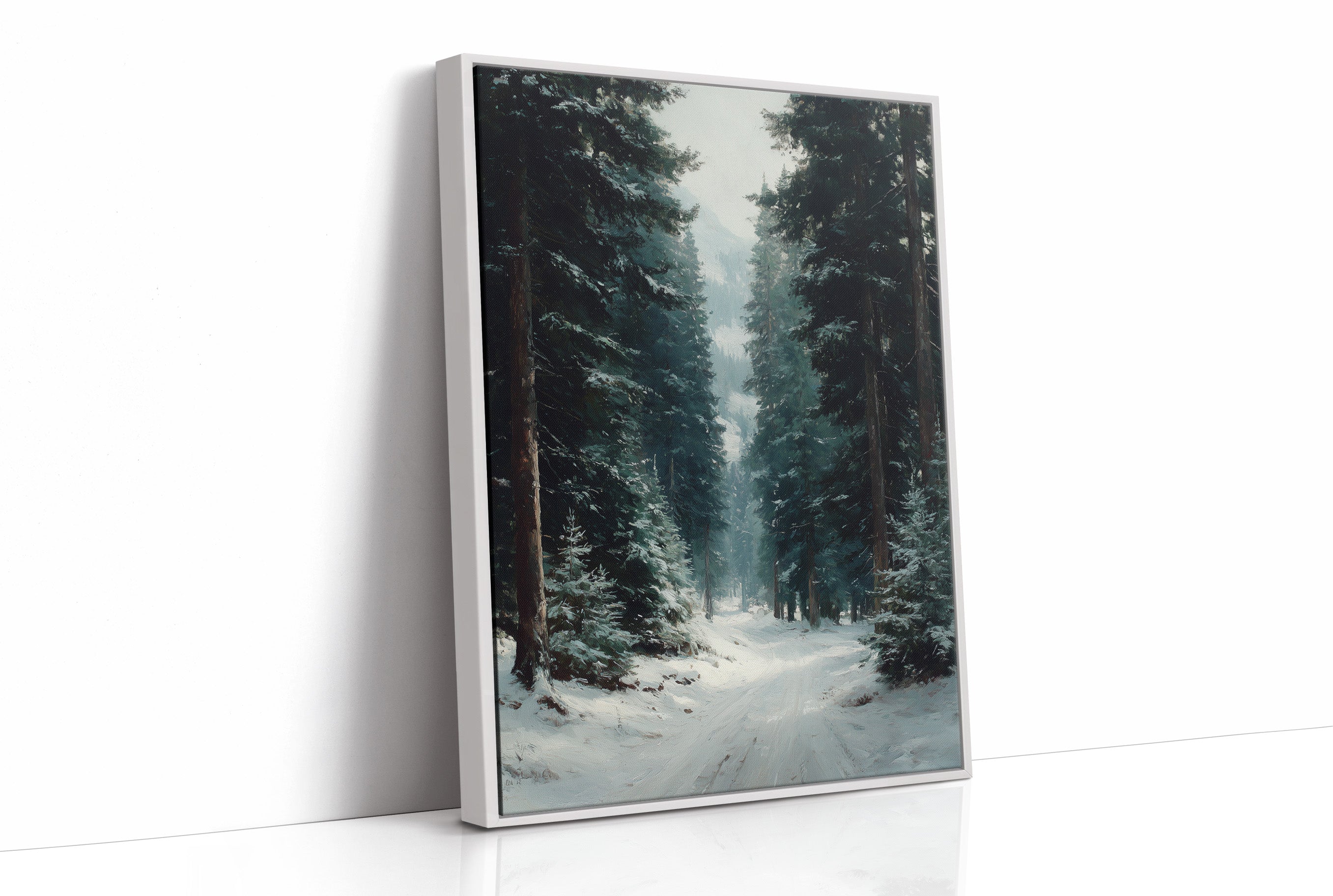 The Quiet Snowbound Road