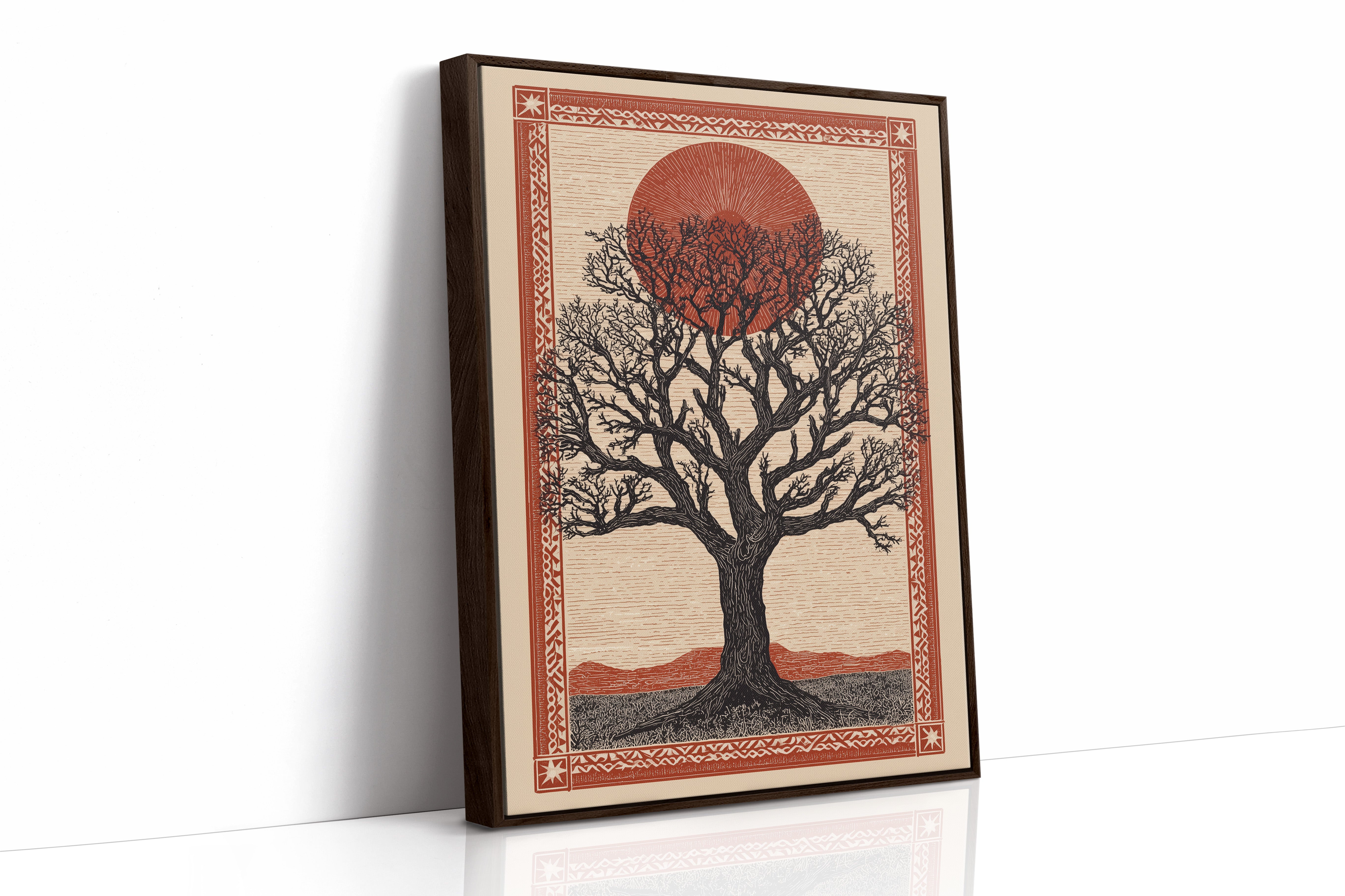 Roots Beneath A Burning Sky