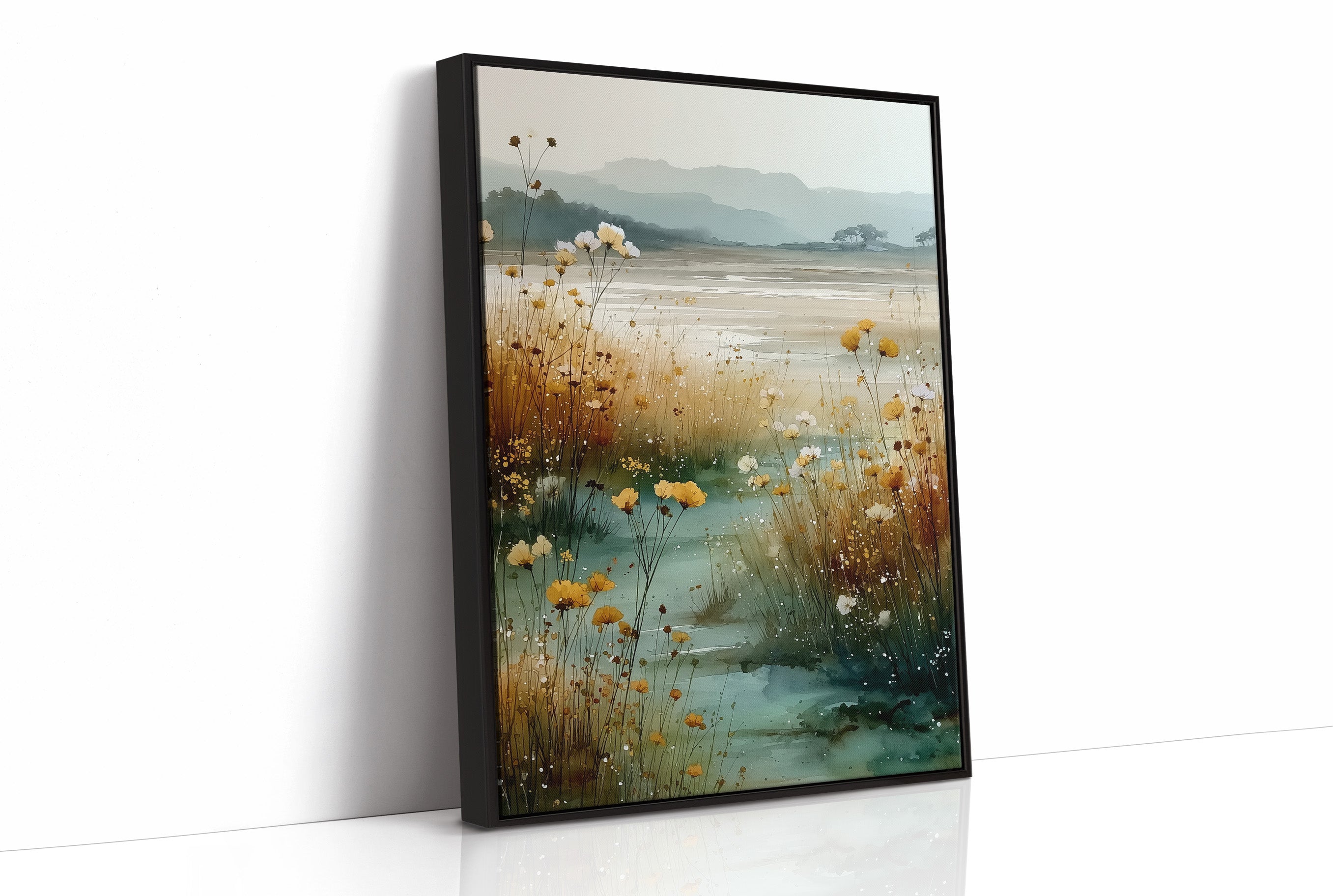 Wildflowers at the Edge of Quiet