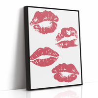 Coral Kisses Paint Modern Romance
