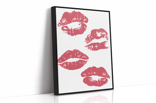 Coral Kisses Paint Modern Romance
