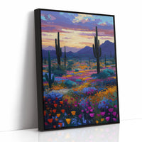 Wildflowers Dance Under Desert Stars