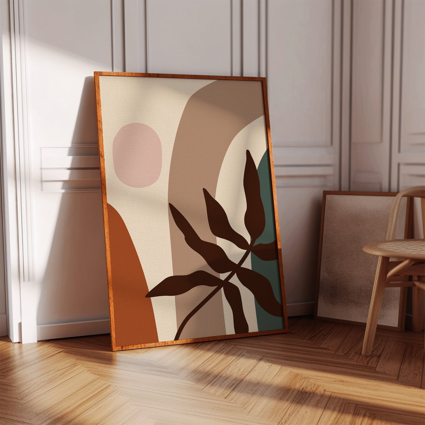 Beneath A Soft Color Canvas