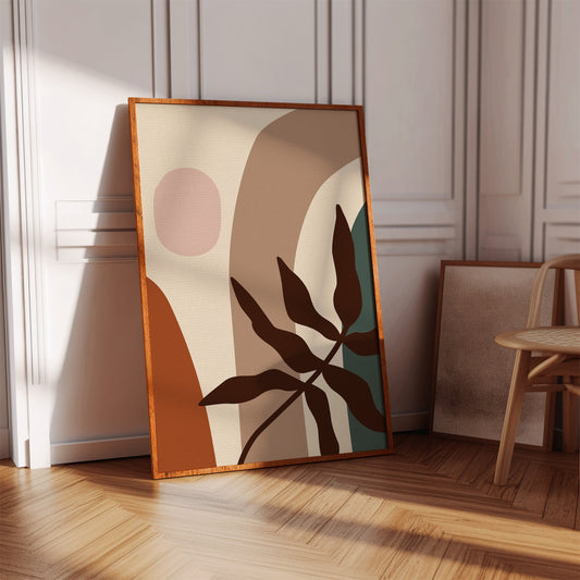 Beneath A Soft Color Canvas