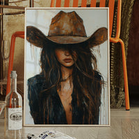 Whiskey Dust – Bold Western Cowgirl Print
