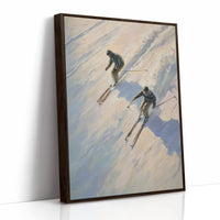 Powder Descent: Alpine Symphony in Motion