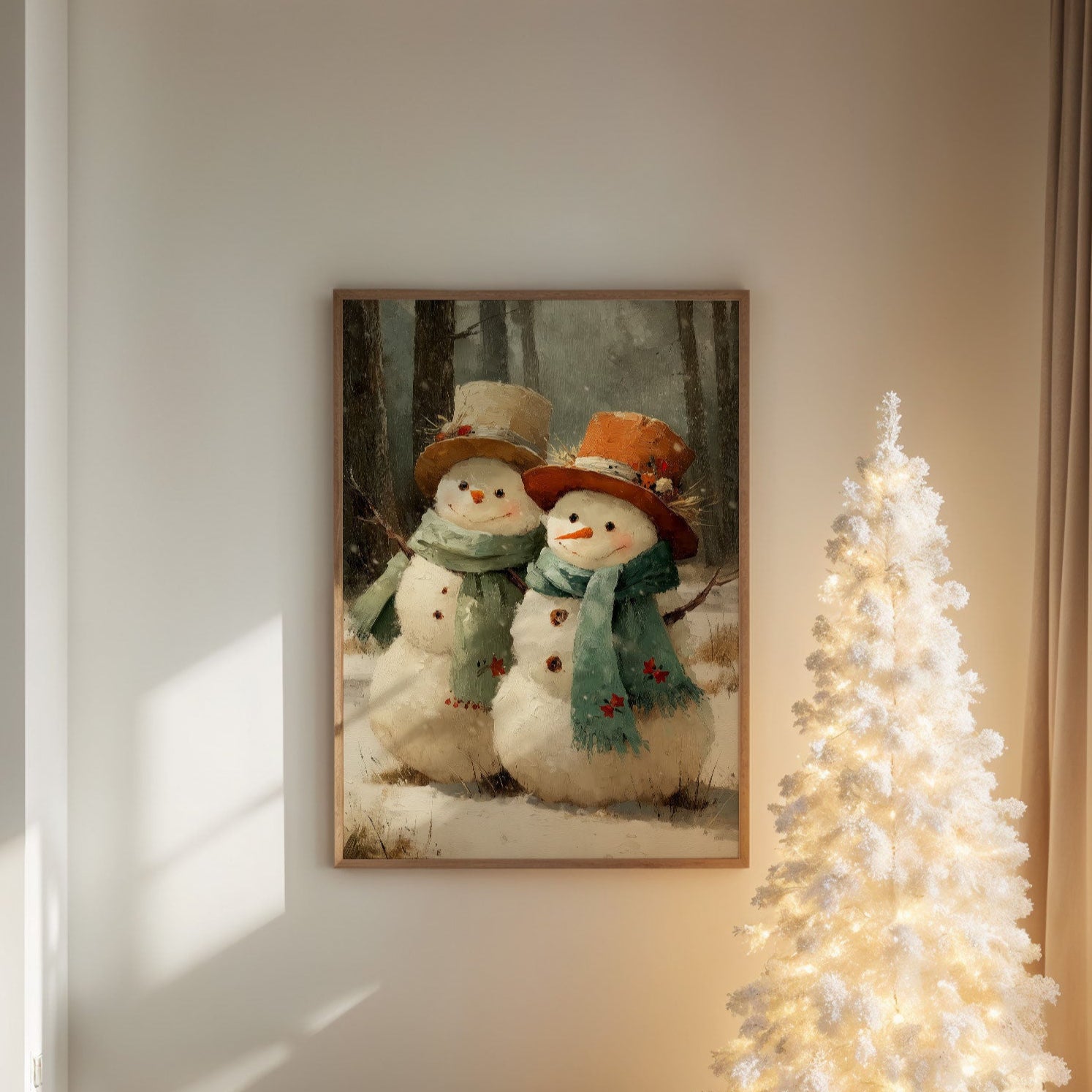 Snow Friends Share Winter's Secret Tales