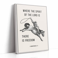 Faith Rides The Wild Frontier