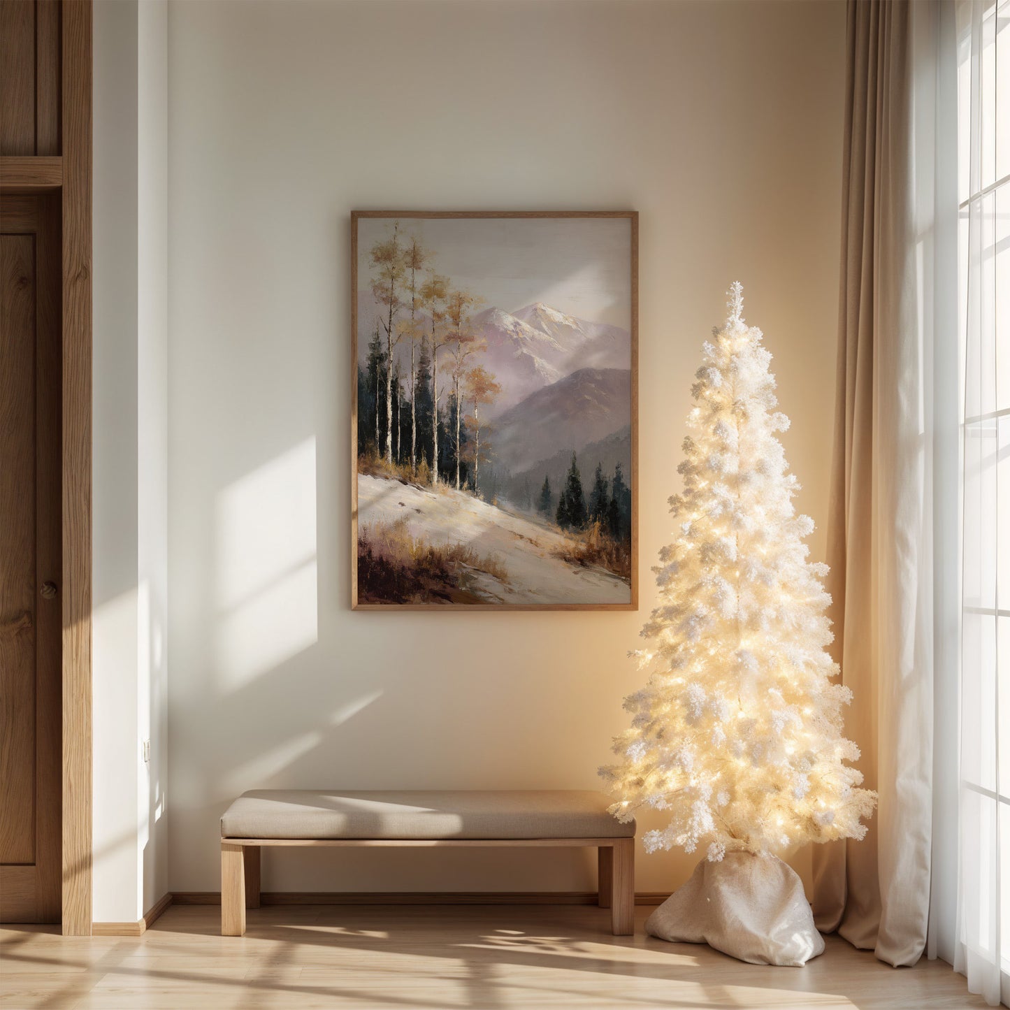 Aspen Tales Meet Winter's Glow