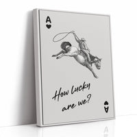 Cowboy's Gamble On Bronco Ride