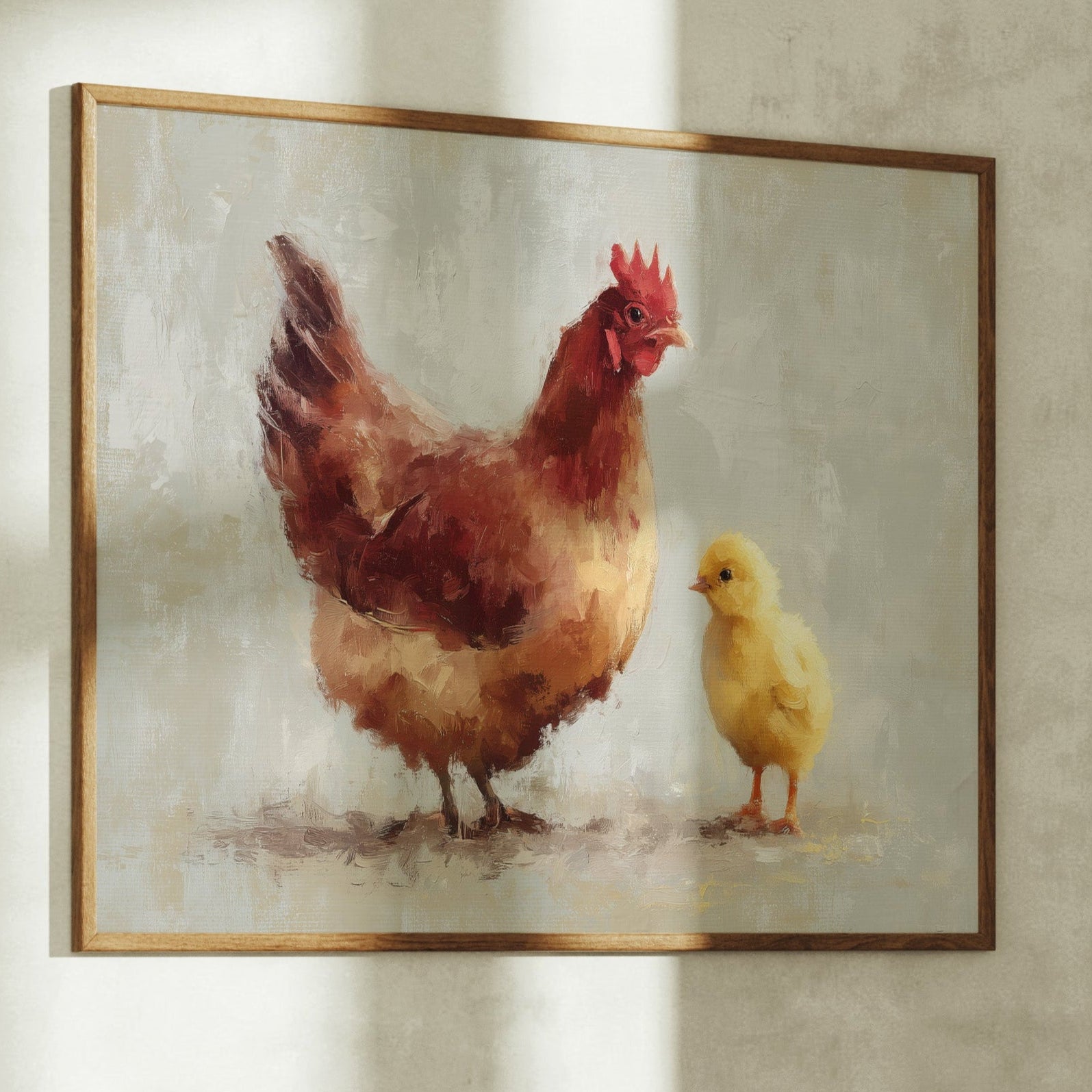 Mother Hen Shares Morning Wisdom