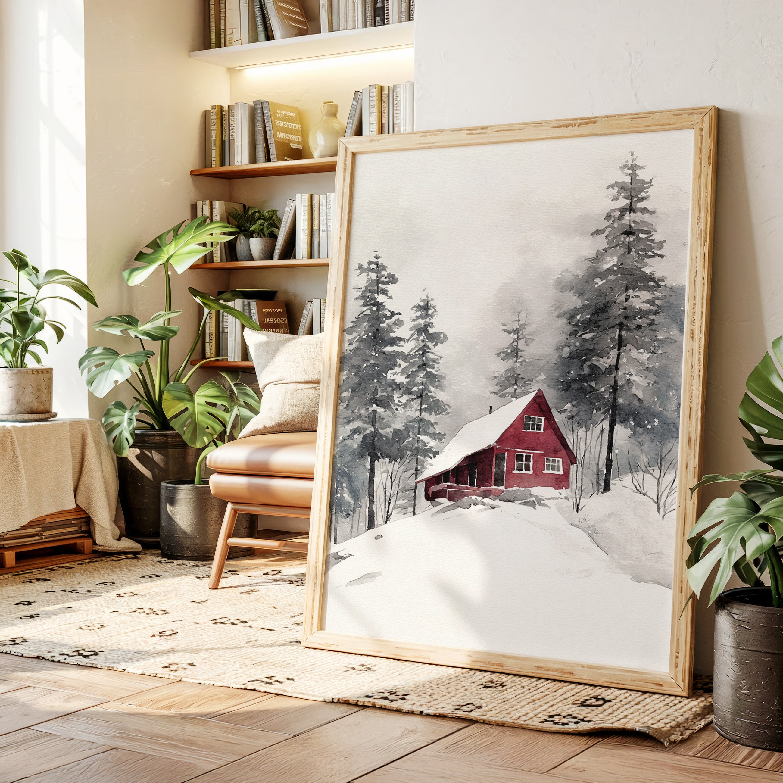 A Hearth Beneath Winter Skies