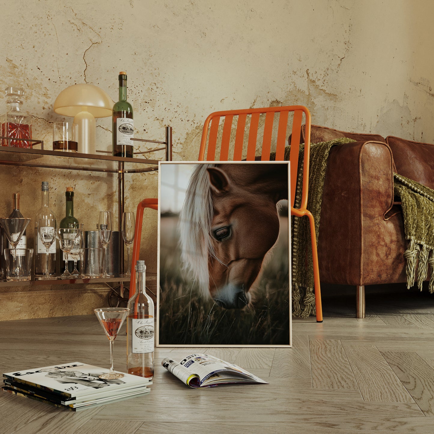 Golden Dusk and Gentle Eyes