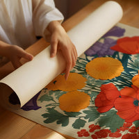 Summer Blooms Dance In Clay Vase
