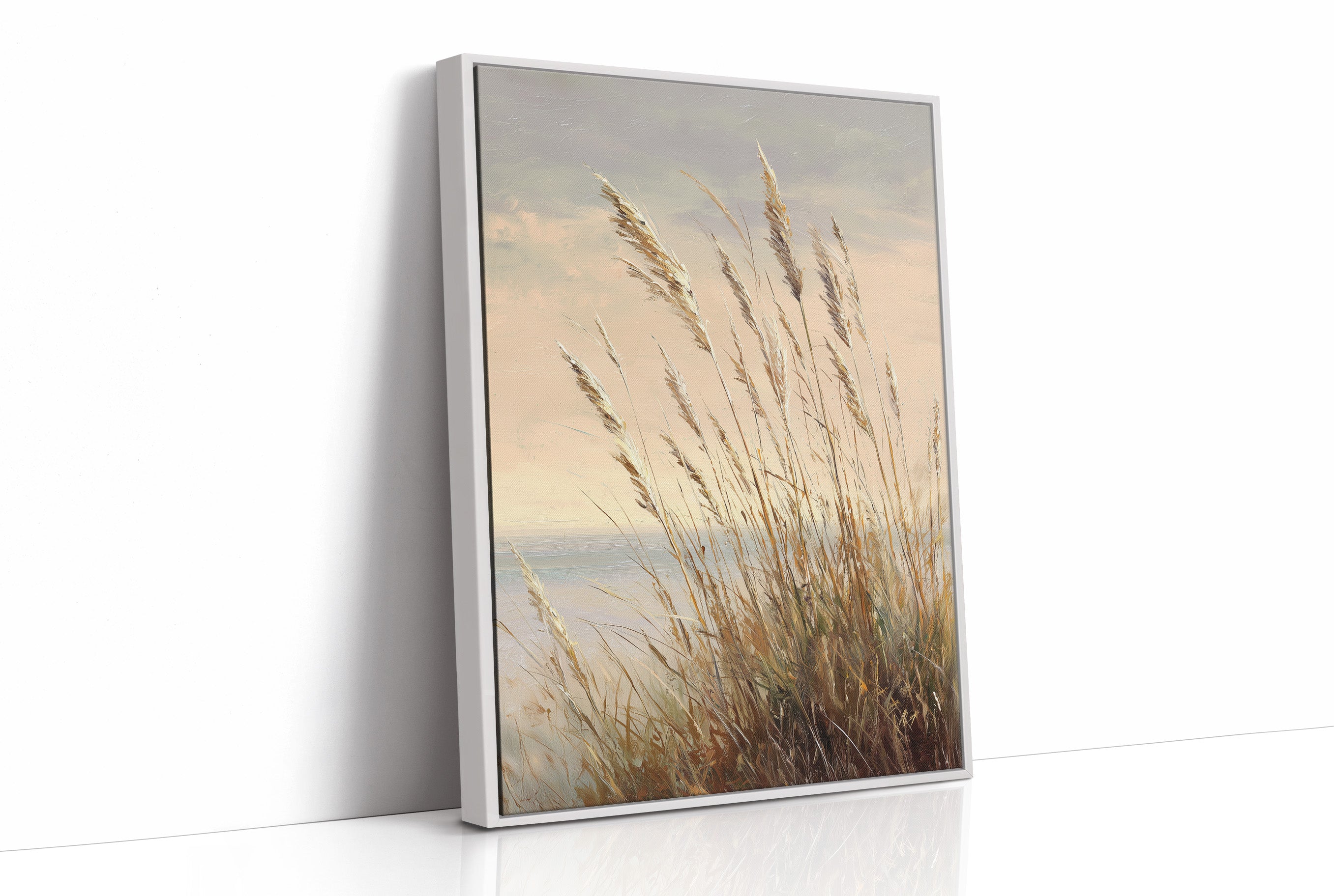 Shoreline Whispers At Golden Hour