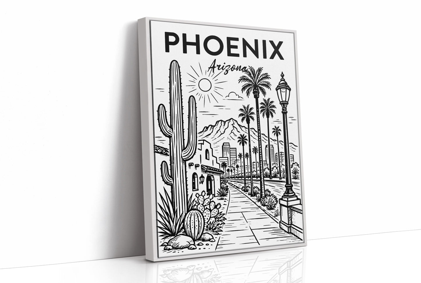 Phoenix, Cactus and Palm