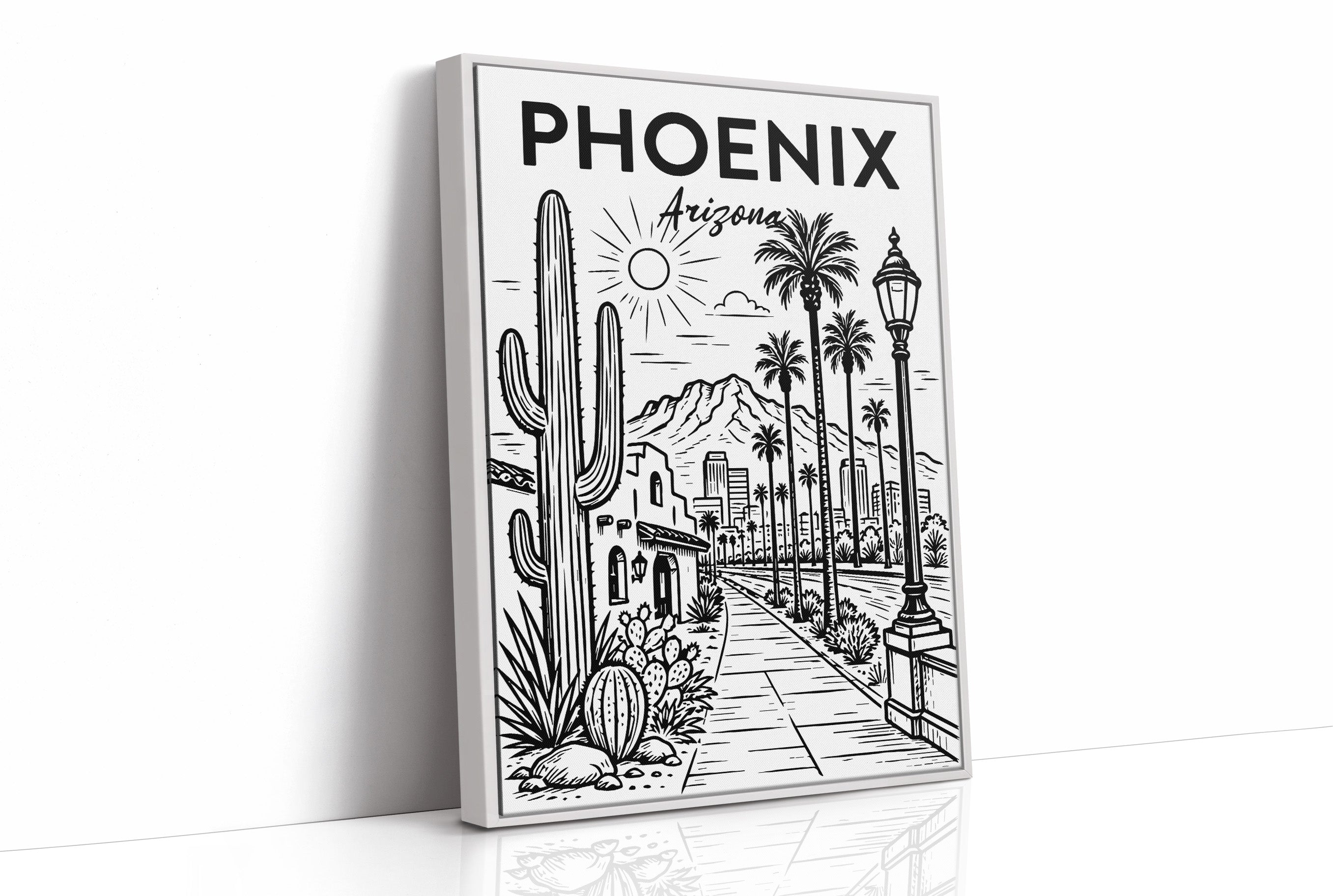Phoenix, Cactus and Palm