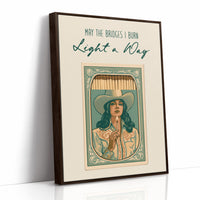 She Lights Her Own Way