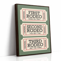 First, Second, Third Rodeo Tickets