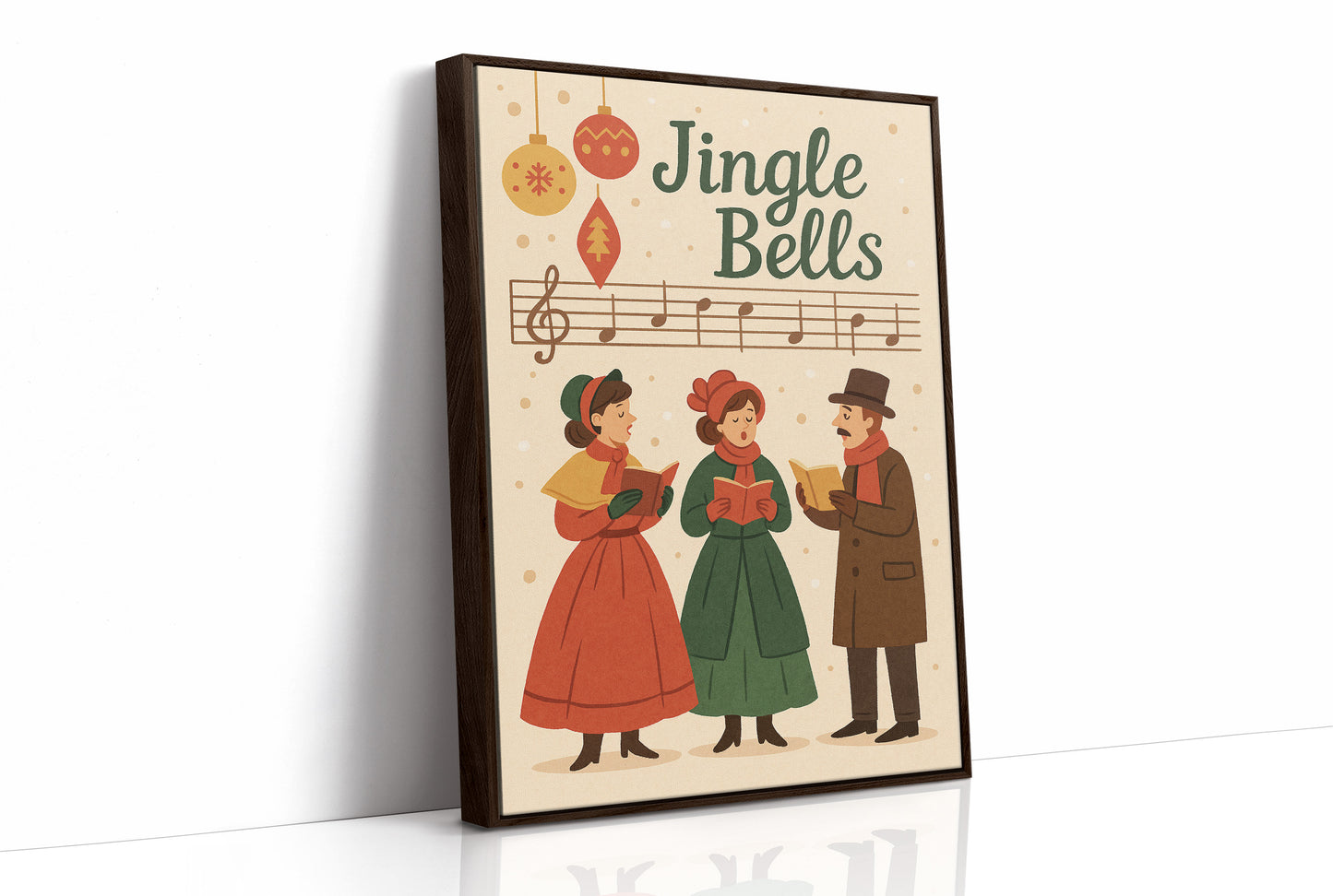 Carolers Sing Nostalgic December Melodies