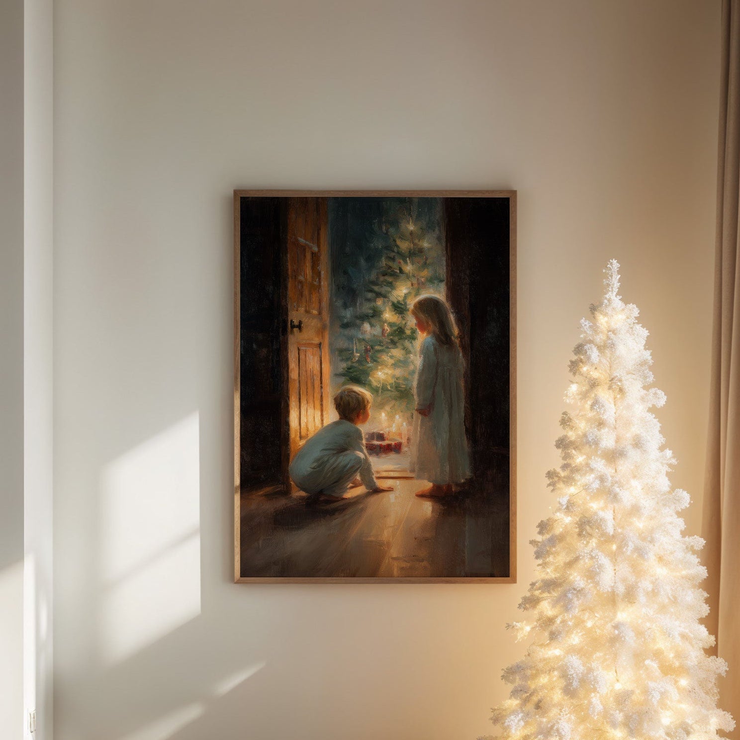 Christmas Eve Magic Glows Within