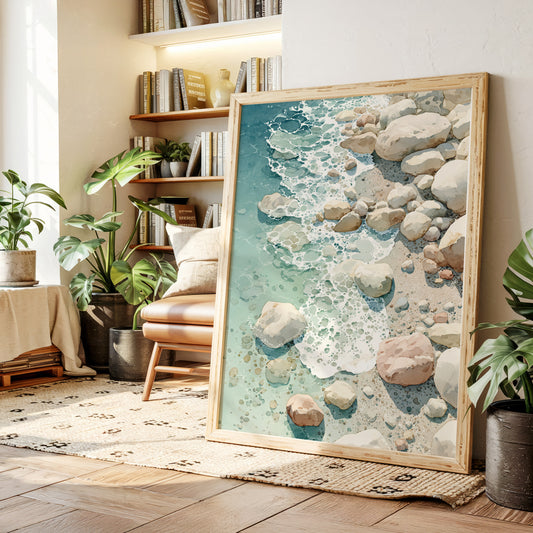Tides Caress the Timeless Stones