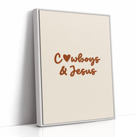 Faith Rides In Rustic Letters