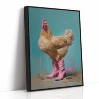 Barnyard Diva Borrows Pink Boots