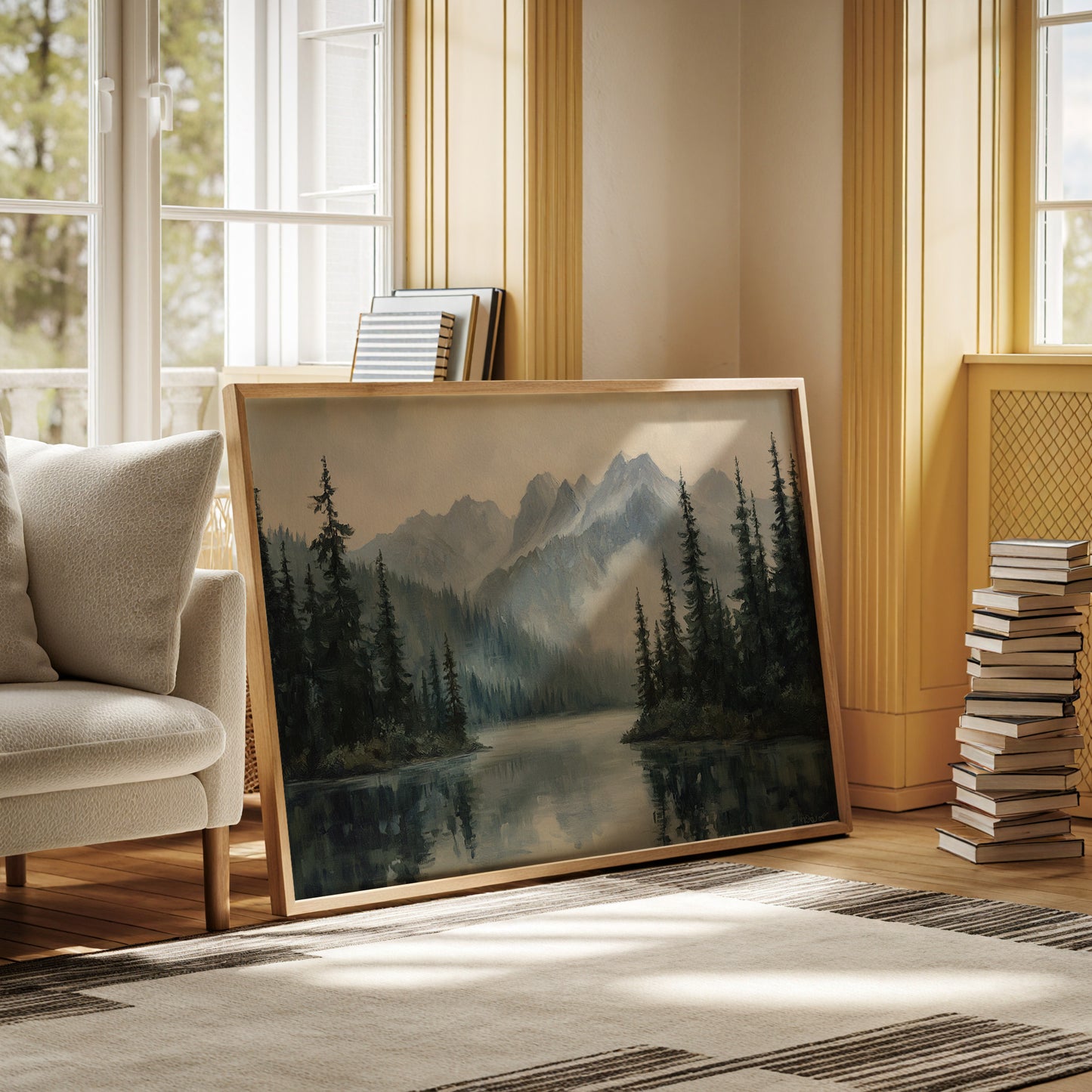 Where the Mountains Sleep in Silence