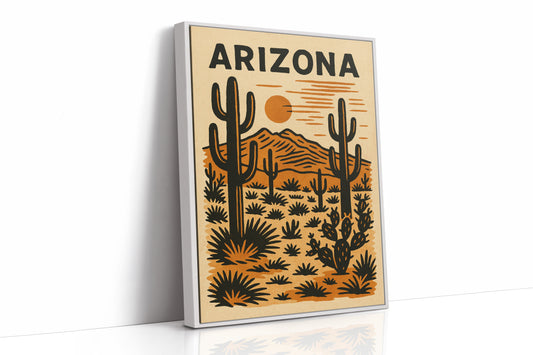 Saguaro Sunset Calls You Home