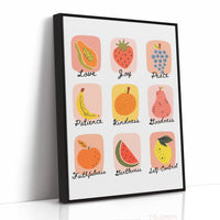 Fruits of the Spirit Illustrated Print