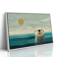 Sea Otter's Morning Curiosity